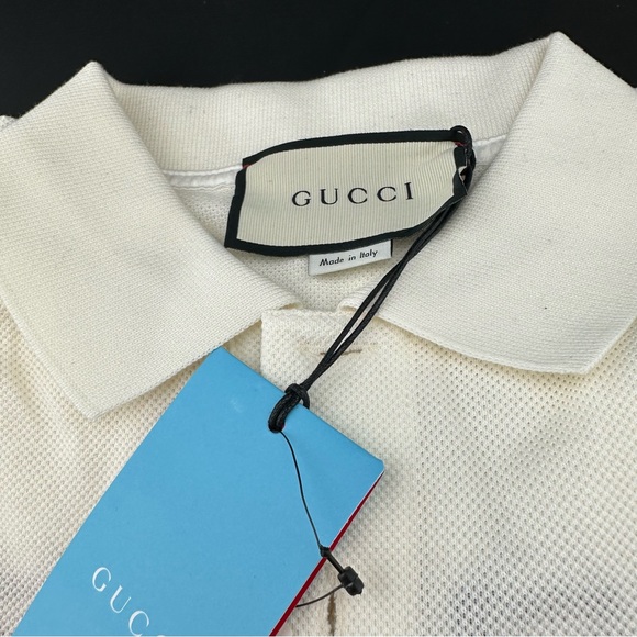 Gucci x MLB NY Yankees Short Sleeved Polo Shirt - Picture 6 of 11